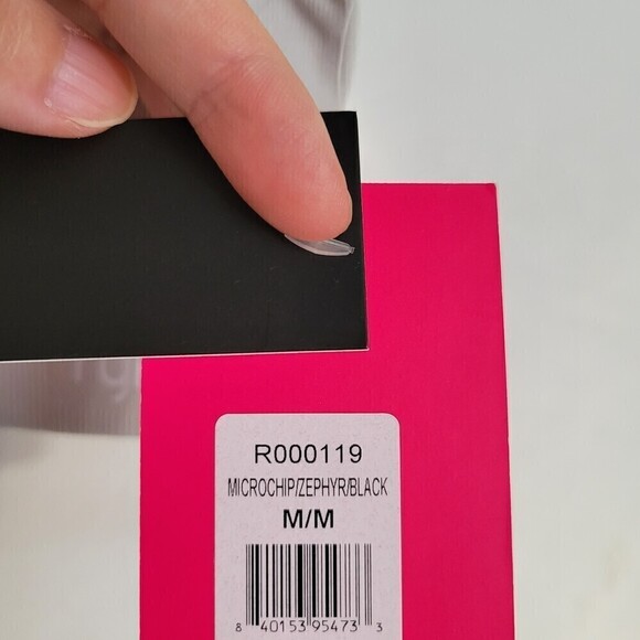 NEW RYKA Microchip Padded Cross Racerback Sports Bra Gray Size Medium - Picture 10 of 12